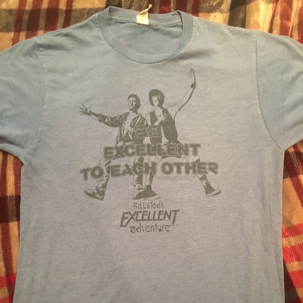 BILL AND TED EXCELLENT ADVENTURE T-SHIRT